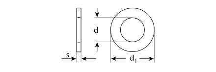 Шайбы DIN 125A пакет серия ЭКСПЕРТ купить в Тюмени