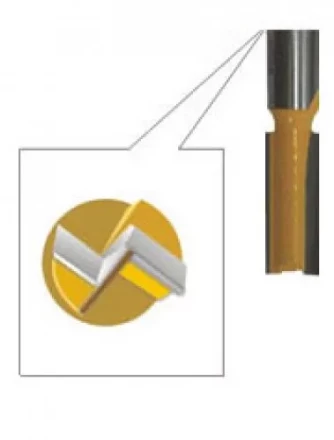 Фреза пазовая прям ф19х51мм хв 12мм 9203 купить в Тюмени