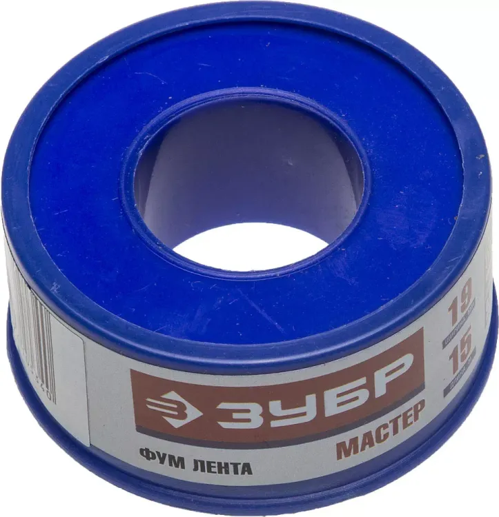 Фумлента ЗУБР "МАСТЕР", плотность 0,40 г/см3, 0,1ммх19ммх15м 12373-19-040 купить в Тюмени