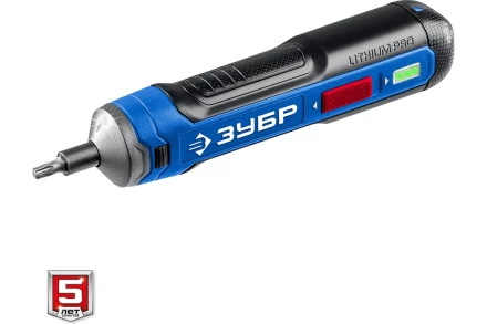 ЗУБР ZUBR GO 4 Vmax, аккумуляторная отвертка, кейс, 33 биты, Профессионал (PSD-4S) купить в Тюмени