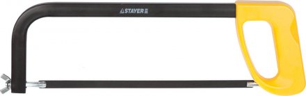 Ножовка по металлу STAYER MS100-MAX-Force, металлическая рамка и пластмассовая ручка, натяжение 60 кг, 300 мм 1576_z01 купить в Тюмени