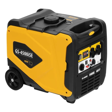 Генератор инверторный GS-4500iSE, 4,5 кВт, 230 В, закрытый корпус,электростартер// Denzel 94714 купить в Тюмени