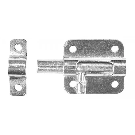 Задвижка накладная для окон и мебели &quot;ШП-10 БЦ&quot;, цвет белый/цинк, 30мм 37741-30 купить в Тюмени