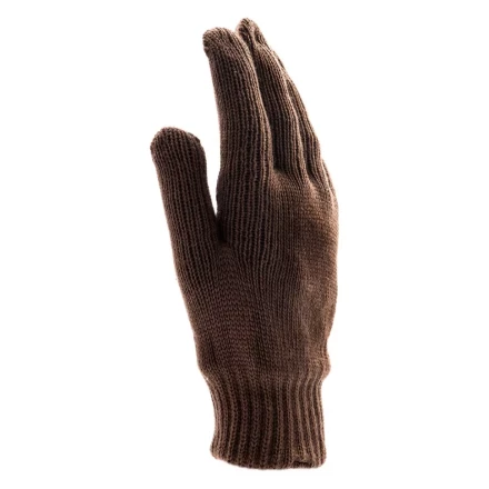 Перчатки трикотажные, двойные, полушерстяные, с ПВХ покрытием, Россия, Сибртех 68634 купить в Тюмени