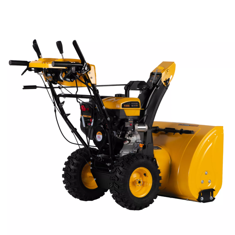 Бензиновая снегоуборочная машина SBL 711D PRO, 302cc, эл.старт, фара, обогрев, блок. дифф.// Denzel 97655 купить в Тюмени