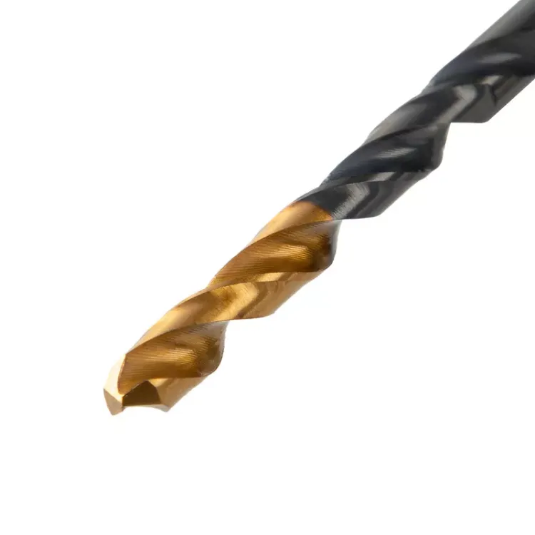Сверло по металлу, 4,5 мм, HSS-Tin, Golden Tip, 10 шт. Denzel 717211 купить в Тюмени