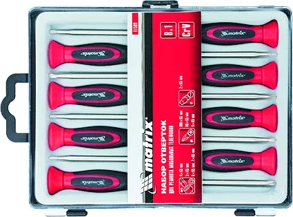 Набор отверток для точных работ с мобильными телефонами, 8 шт., Crv Matrix 11589 купить в Тюмени