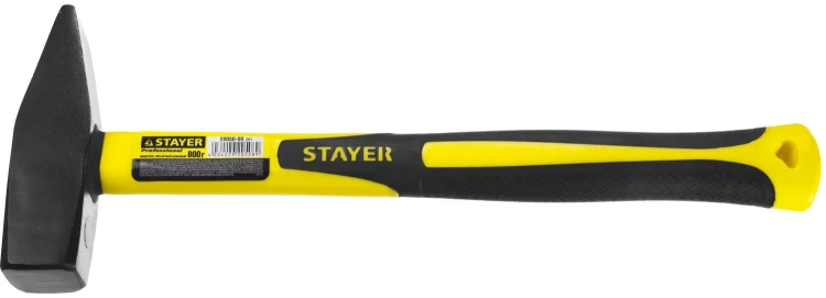 Молоток слесарный Fiberglass 800 г с фиберглассовой рукояткой, STAYER Professional 20050-08 20050-08_z01 купить в Тюмени