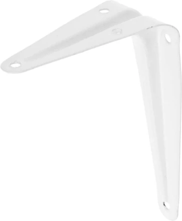 Уголок-кронштейн STAYER &quot;MASTER&quot;, 100х75мм, белый 37400-1 купить в Тюмени