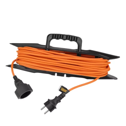 Удлинитель-шнур силовой Denzel Garden Series, ПВС, 20м, 1 розетка 3 x 1,5 мм, 3 м 37408 купить в Тюмени