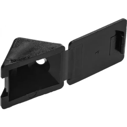 Уголок мебельный ЗУБР с шурупом, цвет черный, 4,0x15мм, ТФ6, 4шт 4-308256-7 купить в Тюмени