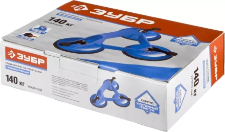 Стеклодомкрат ЗУБР "ПРОФЕССИОНАЛ" пластиковый, профессиональный, тройной, 140кг 3372-3_z01 купить в Тюмени