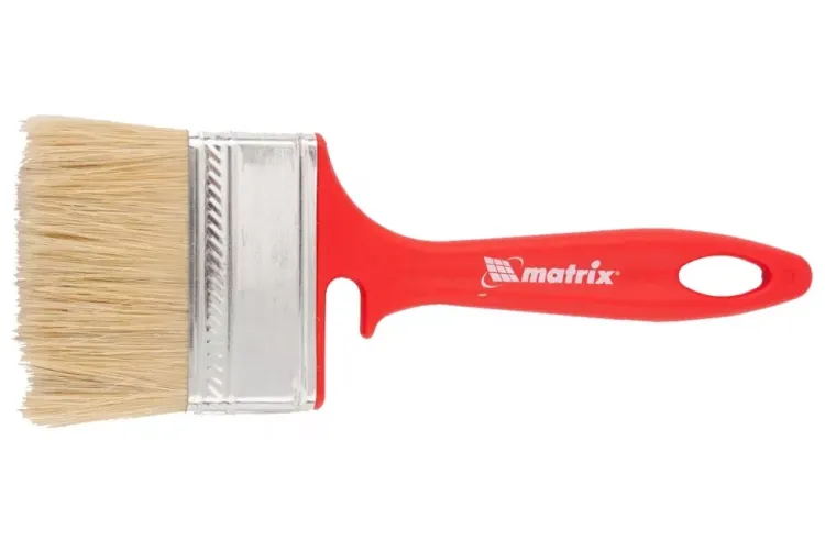 Кисть флейцевая "ЭМАЛИ" 70х12 мм MATRIX Color Line 83353 купить в Тюмени