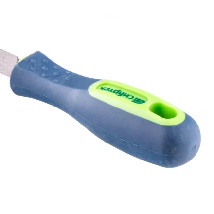 Напильник 300 мм трехгранный двухкомпонентная рукоятка №2 Сибртех 16031 купить в Тюмени