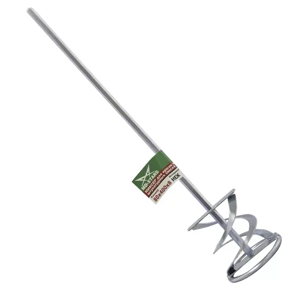 Насадка для миксера по смешиванию смесей и краски MK 80х400х8 HEX купить в Тюмени
