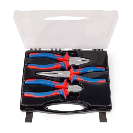 Набор слесарно-монтажного инструмента КВТ НИС-05, 3 предмета (92067) купить в Тюмени