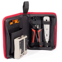 Набор КВТ LAN-4 для работ с сетевым кабелем (85935)