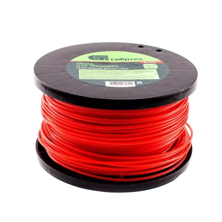 Леска для триммера звезда, на DIN катушке, 2.4 мм х 160 м, Россия Сибртех 961315 купить в Тюмени