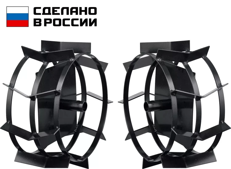 ЗУБР ГР-2, 430х200 мм, 2 шт., грунтозацепы для мотоблоков (707105-2) купить в Тюмени