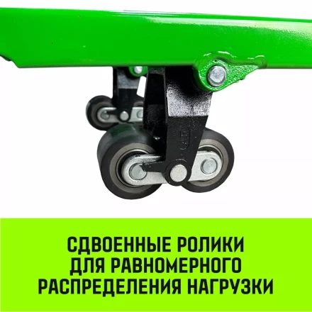 Тележка гидравлическая ручная HITCH REGULAR 2500KG 1150*550мм (полиуретановые ролики) купить в Тюмени
