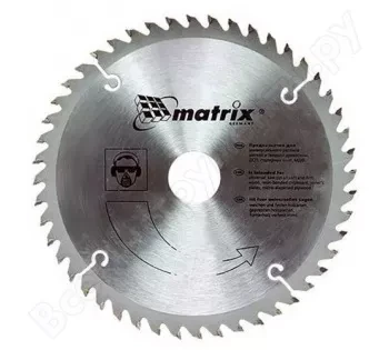 Пильный диск по дереву 210 х 32мм 24 зуба + кольцо 30/32  MATRIX  Professional 73224 купить в Тюмени