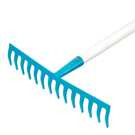 Грабли стальные Palisad, 360х1250 мм, 14 прямых зубьев, деревянный лакированный черенок, Luxe 6178988 купить в Тюмени