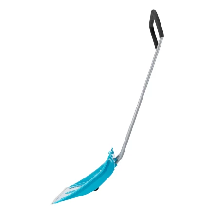 Скрепер для уборки снега Palisad 61800, полипропилен, колеса, 750х445х1275 мм, рукоятка с ПВХ, LUXE купить в Тюмени