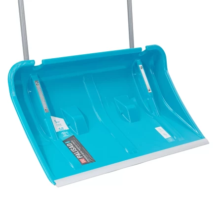 Скрепер для уборки снега Palisad 61800, полипропилен, колеса, 750х445х1275 мм, рукоятка с ПВХ, LUXE купить в Тюмени