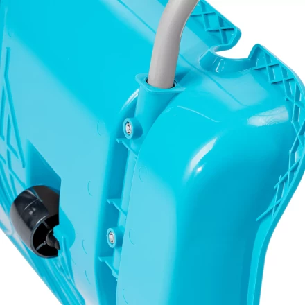 Скрепер для уборки снега Palisad 61800, полипропилен, колеса, 750х445х1275 мм, рукоятка с ПВХ, LUXE купить в Тюмени