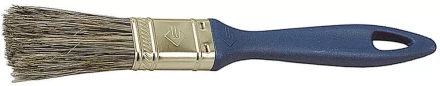 Кисть плоская ЗУБР &quot;УНИВЕРСАЛ-ПРЕМИУМ&quot; &quot;КП-15&quot;, смешанная натуральная щетина, пластмассовая ручка, 25мм 4-01015-025 купить в Тюмени