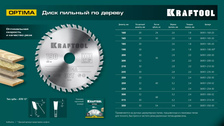 Диск пильный OPTIMA, повышенный ресурс 36951-200-30 купить в Тюмени