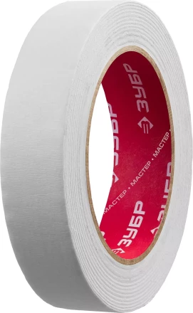 Малярная лента ЗУБР, креповая, 25мм х 50м 12115-25 купить в Тюмени
