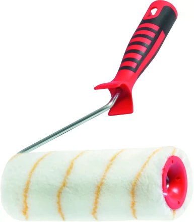 Валик &quot;Гирпаинт&quot; с двухкомпонентной ручкой 250 мм ворс 12 мм D 48 мм  полиакрил  MATRIX 80661 купить в Тюмени