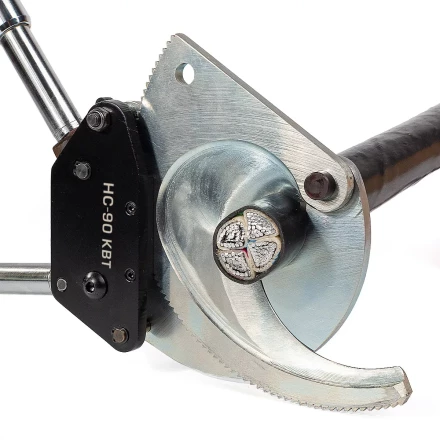 Секторные ножницы КВТ НС-90 для резки бронированных кабелей до 90 мм (84392) купить в Тюмени