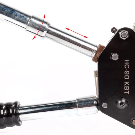 Секторные ножницы КВТ НС-90 для резки бронированных кабелей до 90 мм (84392) купить в Тюмени