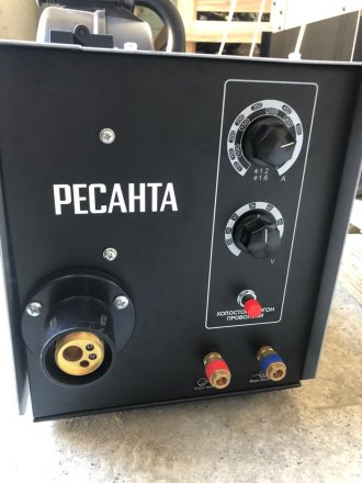 Полуавтоматический сварочный аппарат инверторный Ресанта САИПА-350 купить в Тюмени