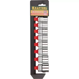 Набор KRAFTOOL "EXPERT QUALITAT" Торцовые головки "SUPER LOCK", 1/2", 16-27мм, 8 предметов 27864-H8_z01