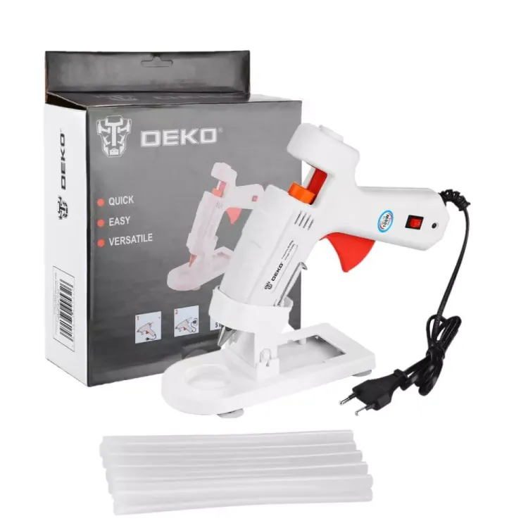 Пистолет клеевой DEKO DKGG100 SET4, 063-4971 купить в Тюмени