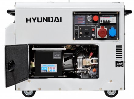 Дизельный генератор Hyundai DHY 8000SE-3 купить в Тюмени