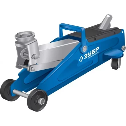 Домкрат гидравлический подкатной T50, 2т, 130-380мм, в кейсе, ЗУБР Профессионал 43052-2-K купить в Тюмени