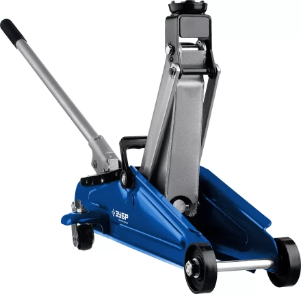 Домкрат гидравлический подкатной T50, 2т, 130-380мм, в кейсе, ЗУБР Профессионал 43052-2-K купить в Тюмени