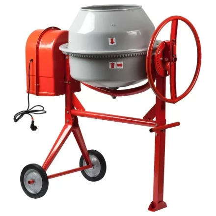 Бетоносмеситель ЗУБР электрический, чугунный венец, 120л, 375Вт ЗБСЭ-120 купить в Тюмени