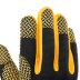 Перчатки универсальные, силиконовое нанесение, размер 10// Denzel 68000 купить в Тюмени