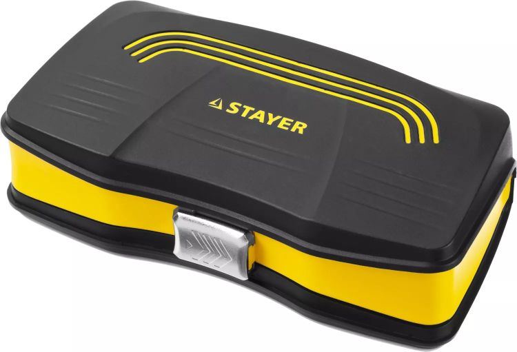 Набор STAYER "PROFESSIONAL": Биты и торцовые головки с трещеткой и воротком, 39 предметов 25135-H39 купить в Тюмени