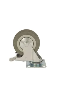 Колесо аппаратное поворотное SCgb 42 100 мм с тормозом (F) 1003243