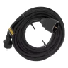 Удлинитель-шнур силовой Denzel Top Series 37420, КГТТ, 20м, 1 розетка, 3 x 1,5 мм, 3 м купить в Тюмени