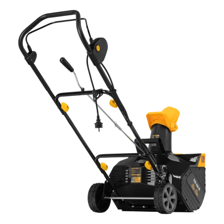 Электрическая снегоуборочная машина Denzel ESB-460-M 97628, 1.8 кВт, металлический шнек, LED фара купить в Тюмени