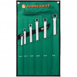Набор ключей накидных удлиненных 10-24мм 6предметов Jonnesway  W61106S  