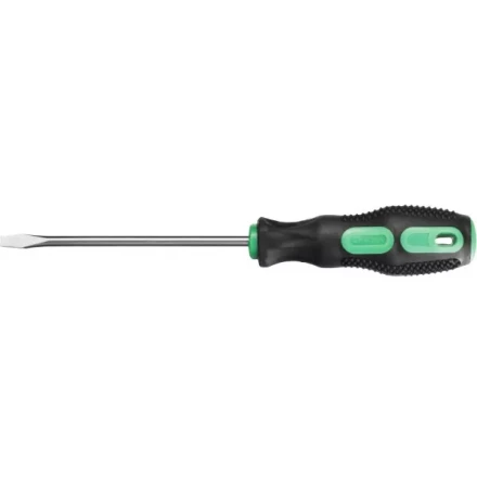 Отвертка URAGAN c двухкомпонентной рукояткой, SL8,0 x 150мм 25075-08-15_z01 купить в Тюмени