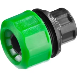 Зажим цанговый (резьба внешняя-шланг), РОСТОК 426363, 1/2" x 3/4" 426364